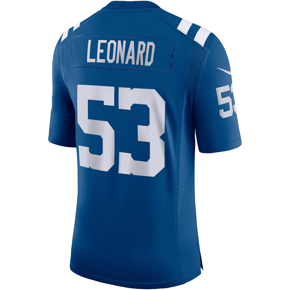 Men's Indianapolis Colts Shaquille Leonard Vapor Limited Jersey Royal