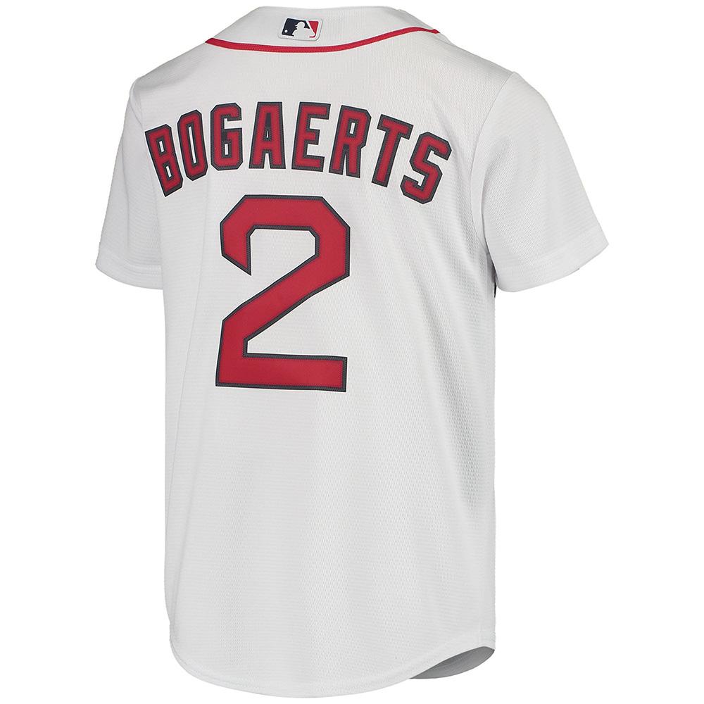Youth Boston Red Sox Xander Bogaerts Cool Base Replica Jersey White